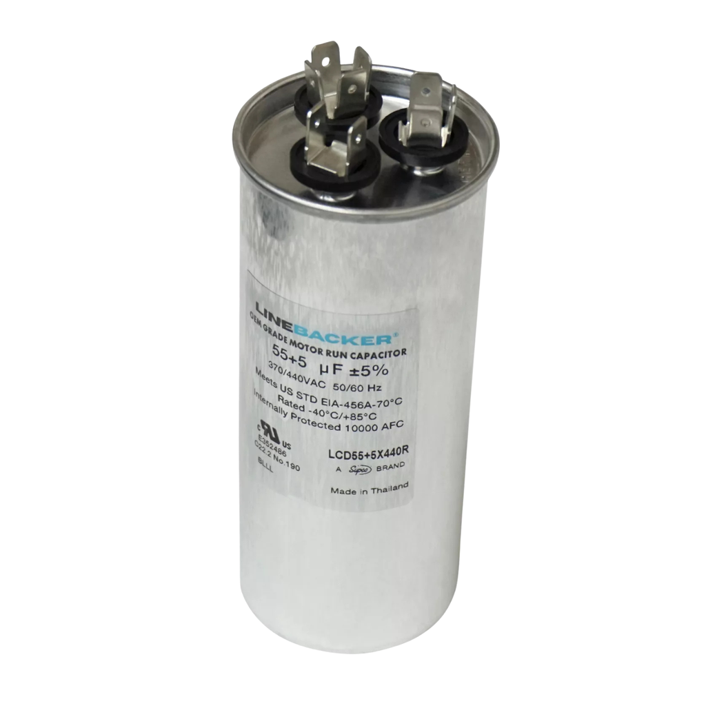 LCD55+5X440R LB ROUND DUAL RUN CAPACITOR