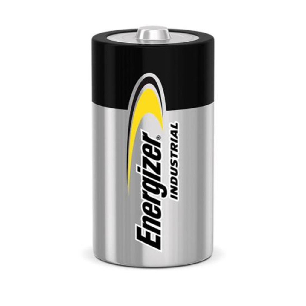 ENERGIZER INDUSTRIAL® ALKALINE C BATTERIES, PACKAGE OF 12