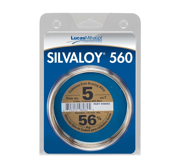 SILVALOY WIRE 560 .0625 DIA