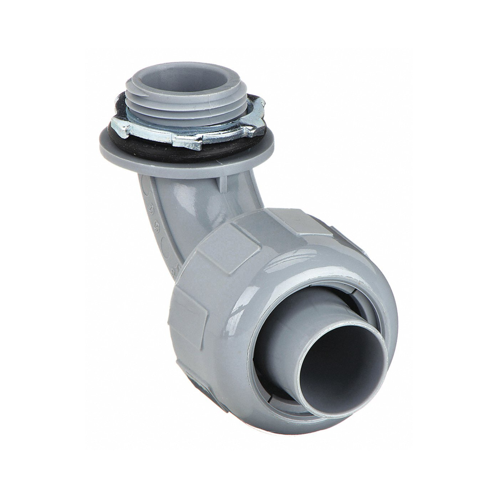 3/4" 90º LIQUID TIGHT NON-METALLIC FITTING CONNECTORS