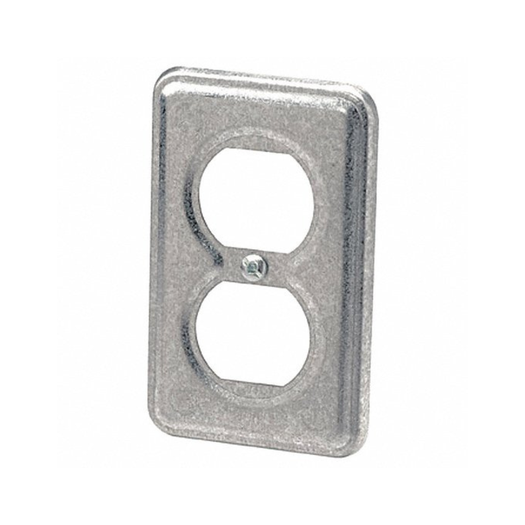 TWO HOLE RECTANGULAR BOX COVER