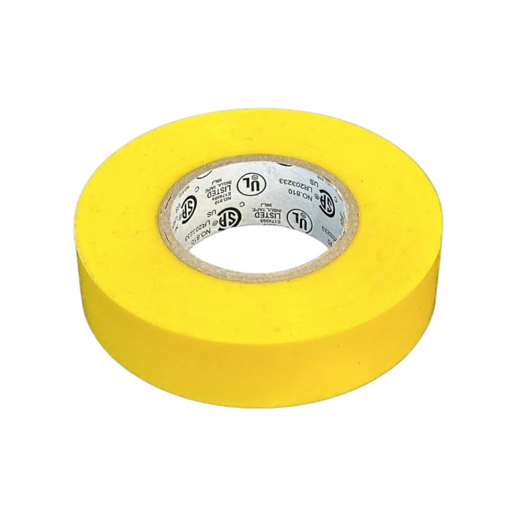 YELLOW -SELF SEALING TAPE - 1" X 50'  (FOR COVERING EXPOSED STAINLESS)