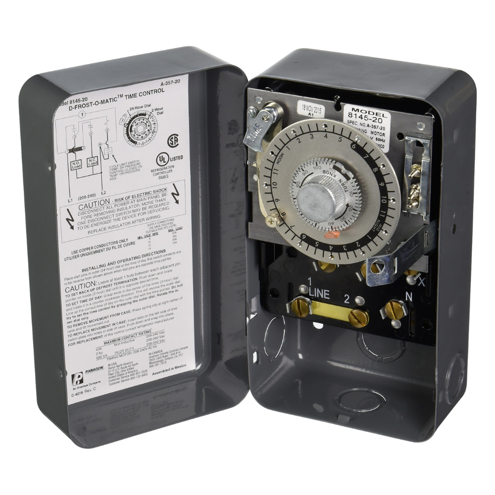 8145-20M MECHANISM ONLY 208/240V AC TEMPERATURE OR PRESSURE TERMINATION