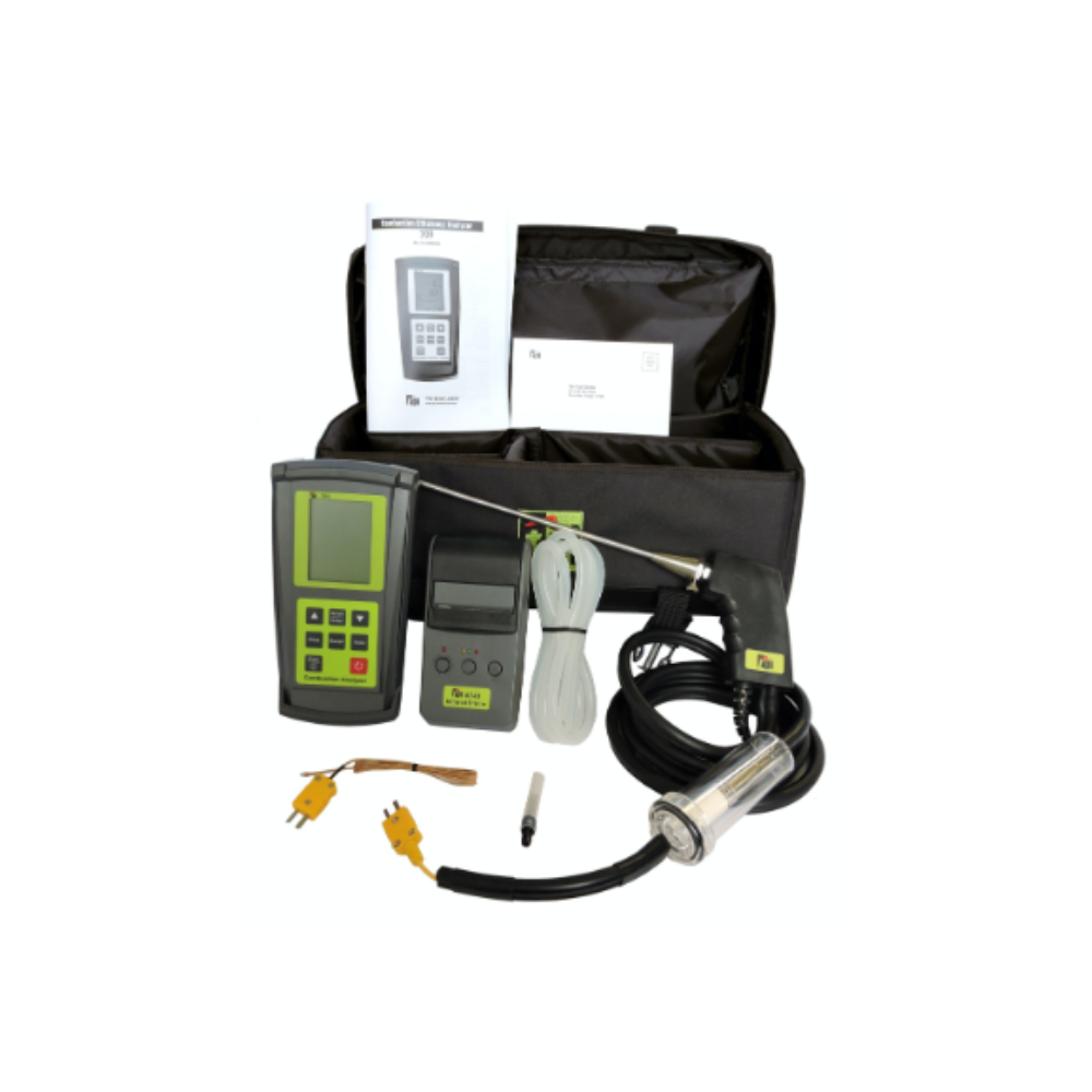 709 COMBUSTION EFFICIENCY ANALYZER WITH DIFFERENTIAL MANOMETER