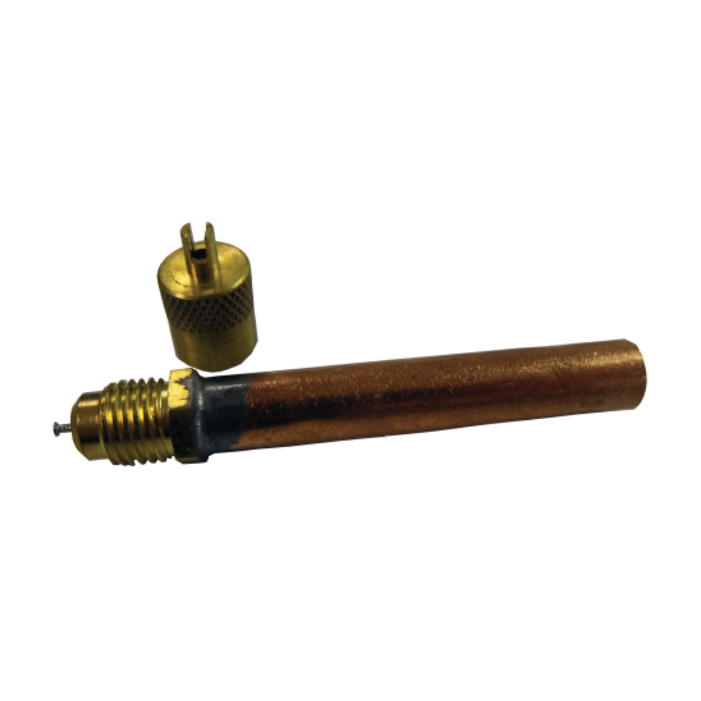 SF3606 LINE SERVICE VALVE, 3/8" OD TUBE, WITH WRENCH CAP - 6 EA