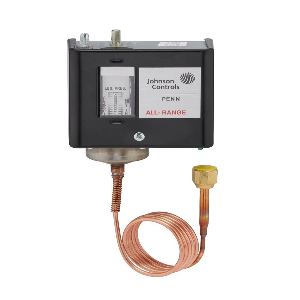 P70AB-12C SPST PRESSURE CONTROL; 12"/80# 1/4"FLARE 36" CAP