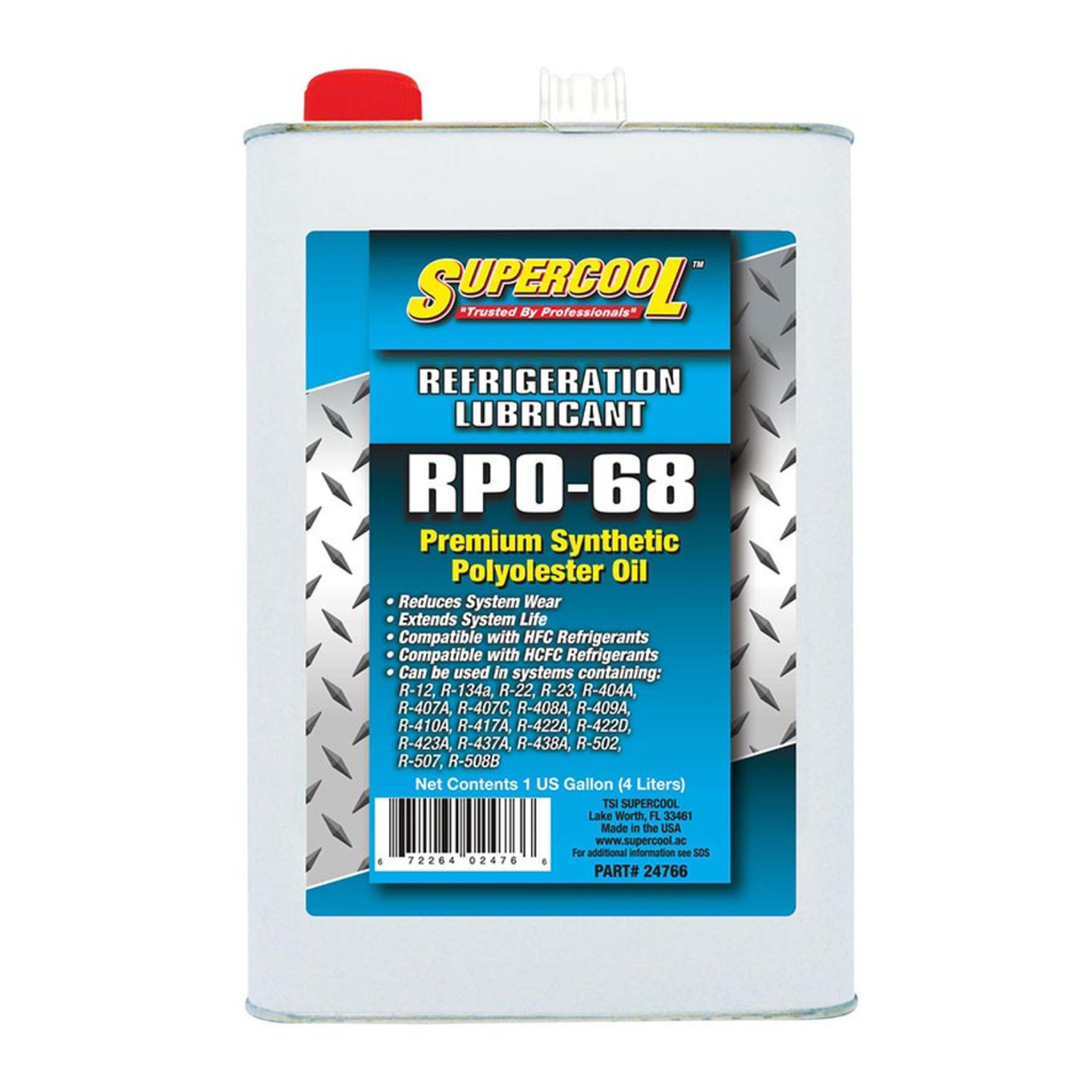 HVAC RPO- 68 VISC. REFRIGERATION LUBRICANT 128OZ