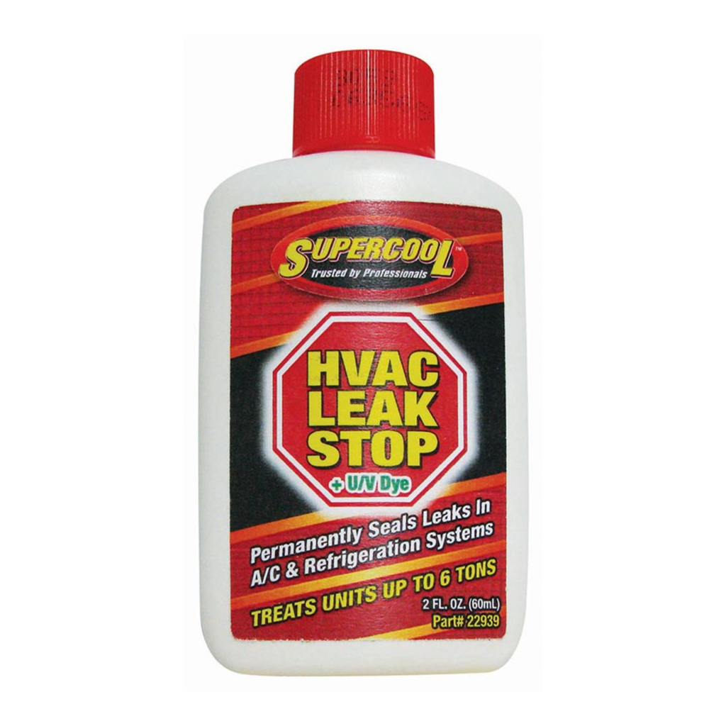 HVAC SUPER LEAK STOP PLUS U/V DYE 2OZ 
