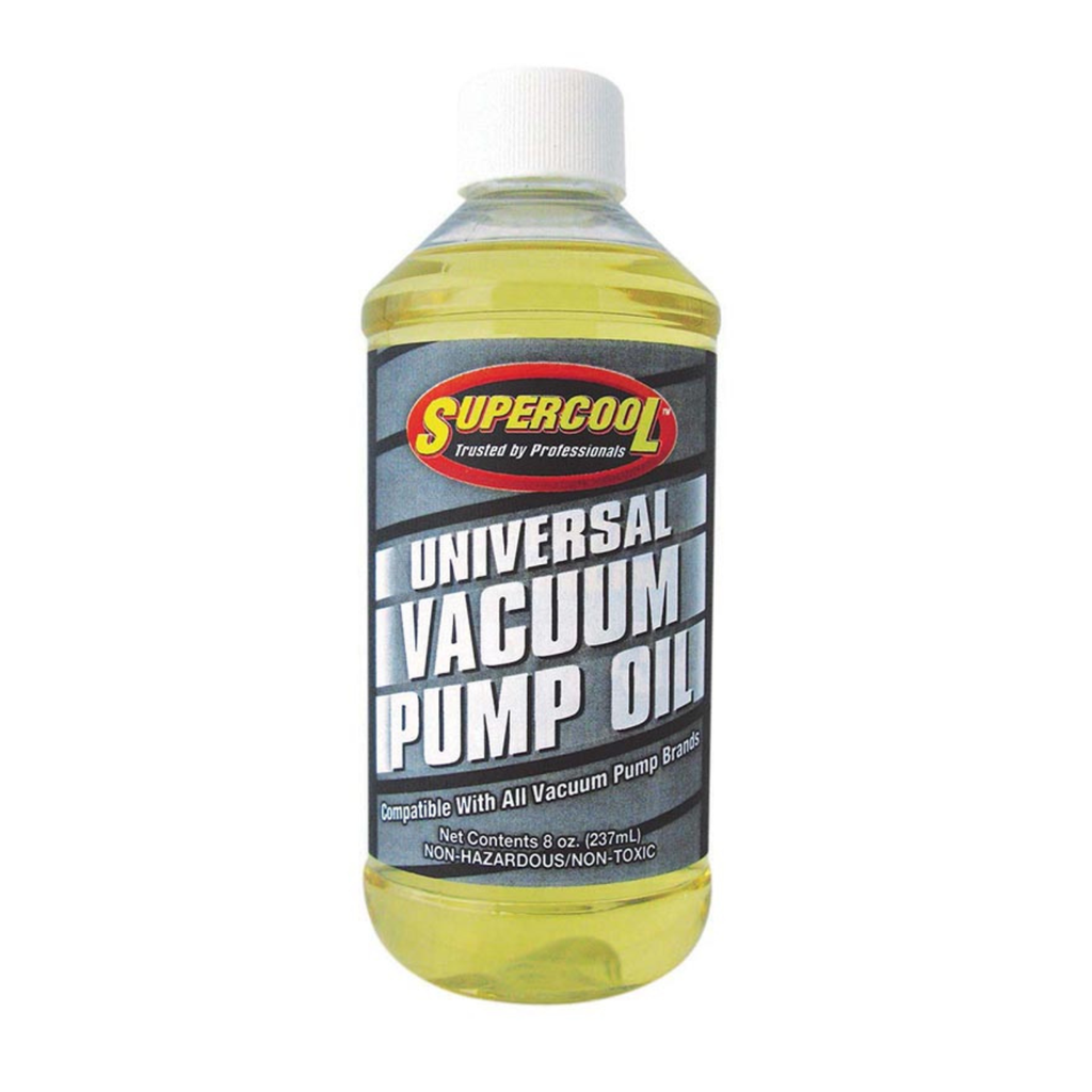 PREMIUM SYNTHETIC VACUUM PUMP OIL 8OZ