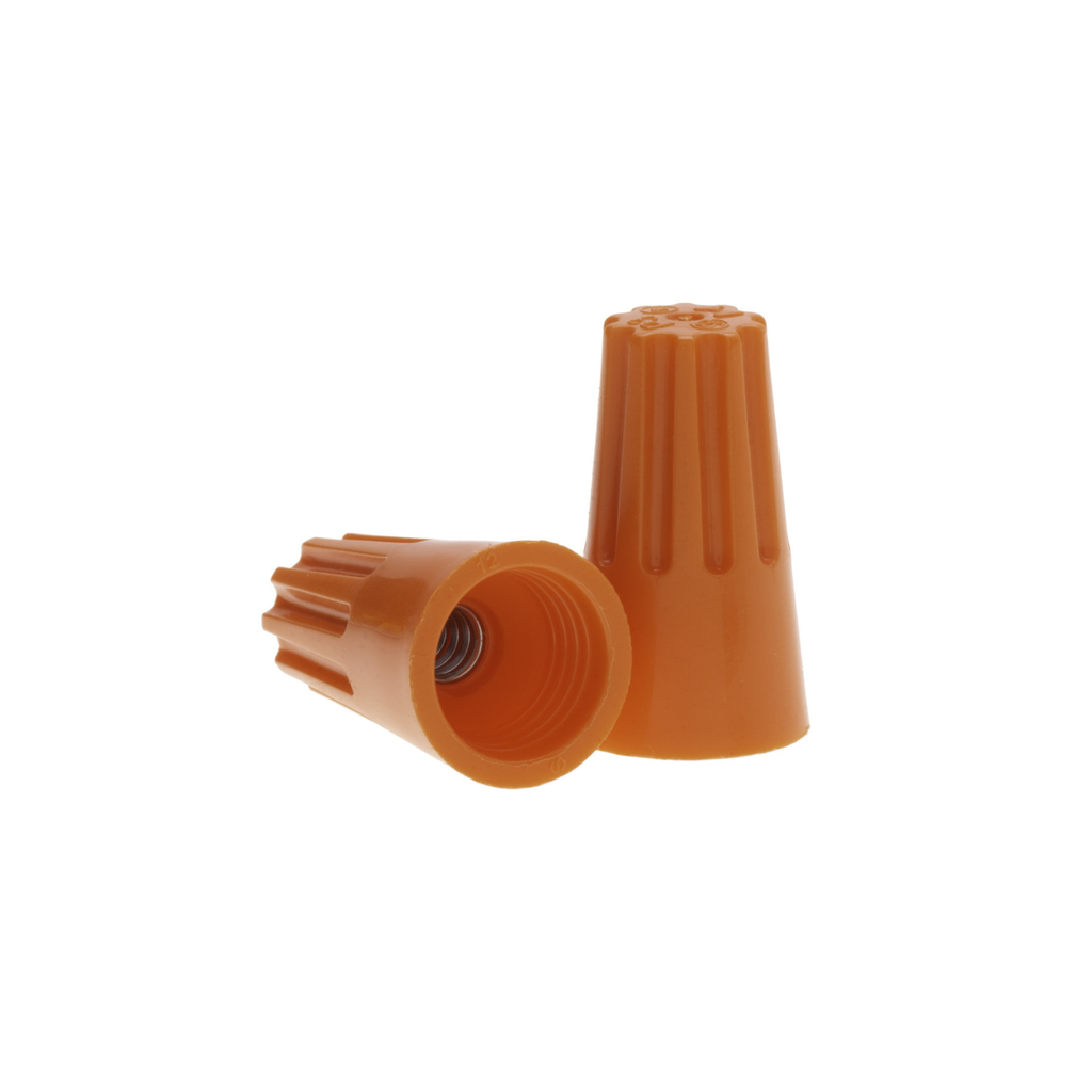 WC-O-25R STANDARD ORANGE WIRE CONNECTOR - 25 EA