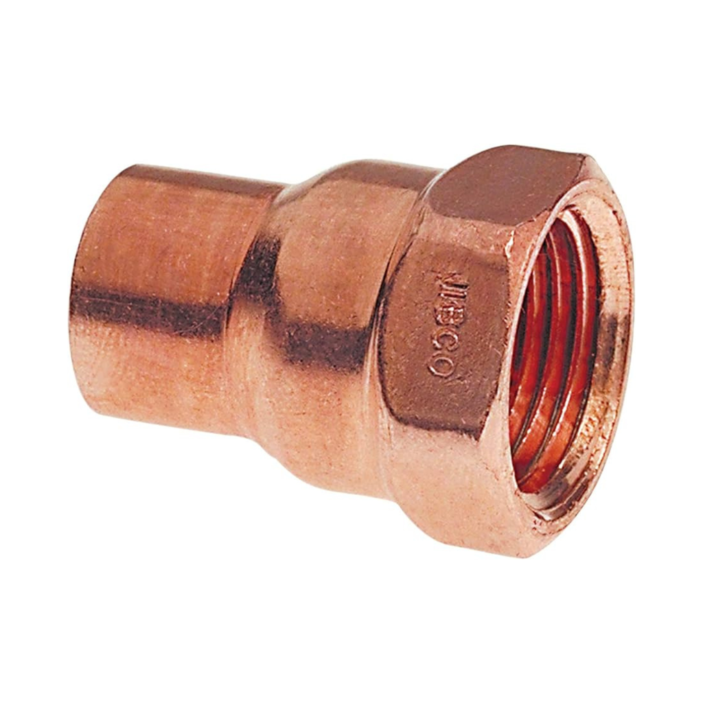 7/8 x 3/4 O.D. C x F ADAPTER WROT