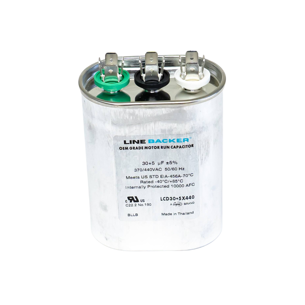 LCD30+5X440 LB OVAL DUAL RUN CAPACITOR