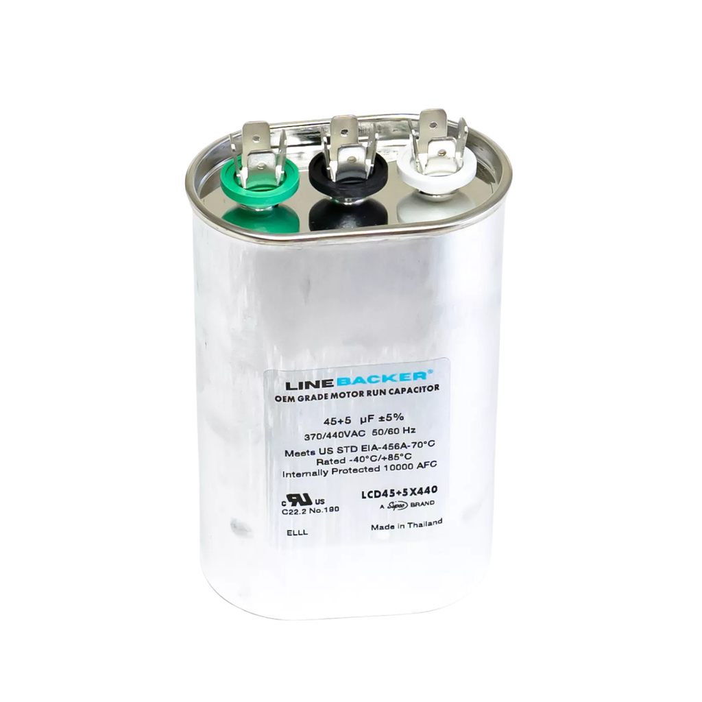 LCD45+5X440 LB OVAL DUAL RUN CAPACITOR