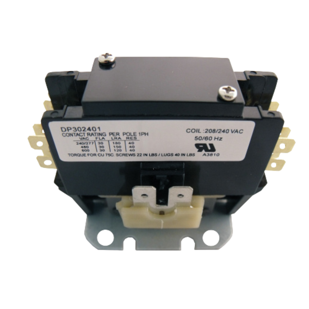 DP302401 CONTACTOR 30A 240V 1.5 POLE