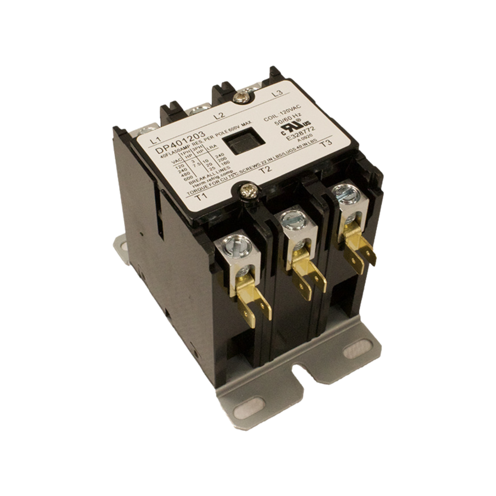 DP401203 CONTACTOR 40A 120V 3 POLE
