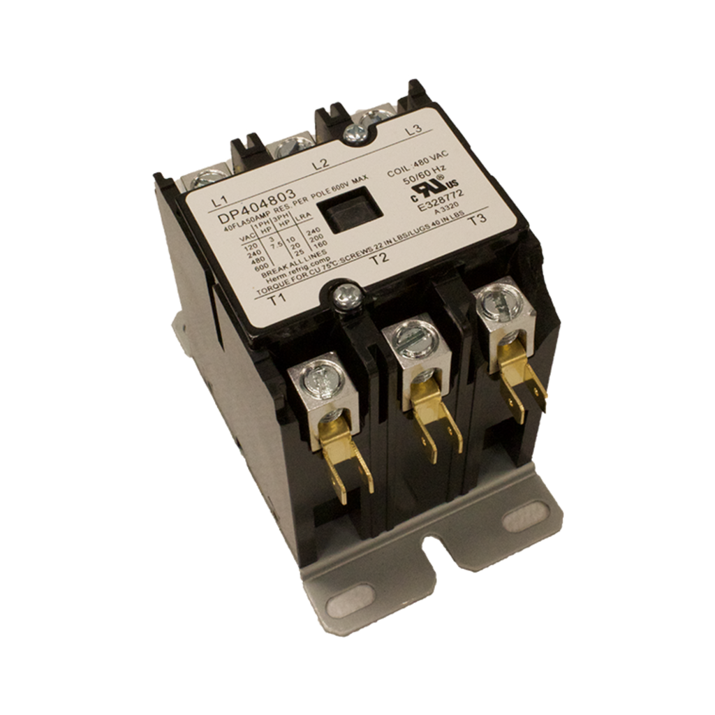 DP404803 CONTACTOR 40A 480V 3 POLE