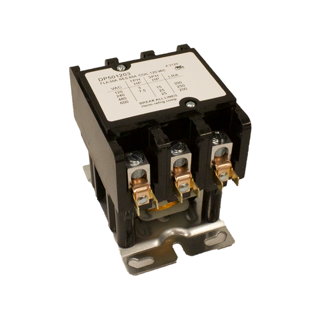 DP501203 CONTACTOR 50A 120V 3 POLE