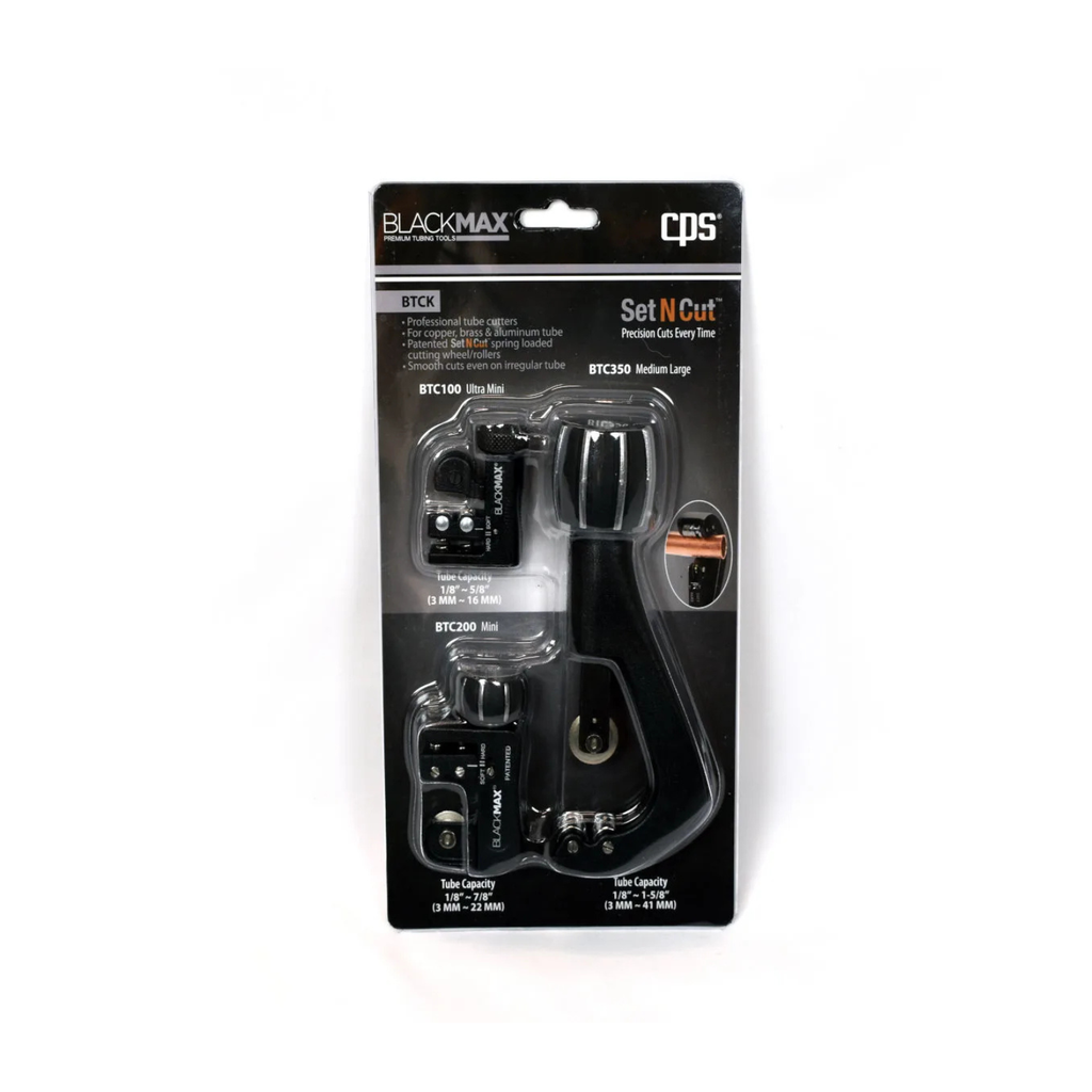 BTCK BLACKMAX 3-PK TUBE CUTTER KIT: BTC100, BTC200, BTC350
