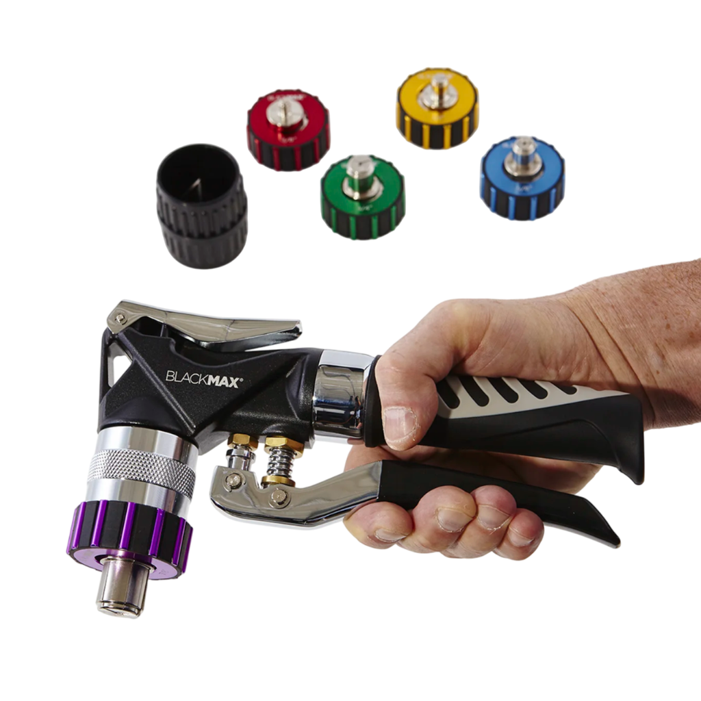 BTLH5E PREMIUM HYDRAULIC MUTLI-HEAD TUBE EXPANDER W/COLOR CODED HEADS FOR  3/8", 1/2", 5/8", 3/4", 7/8"