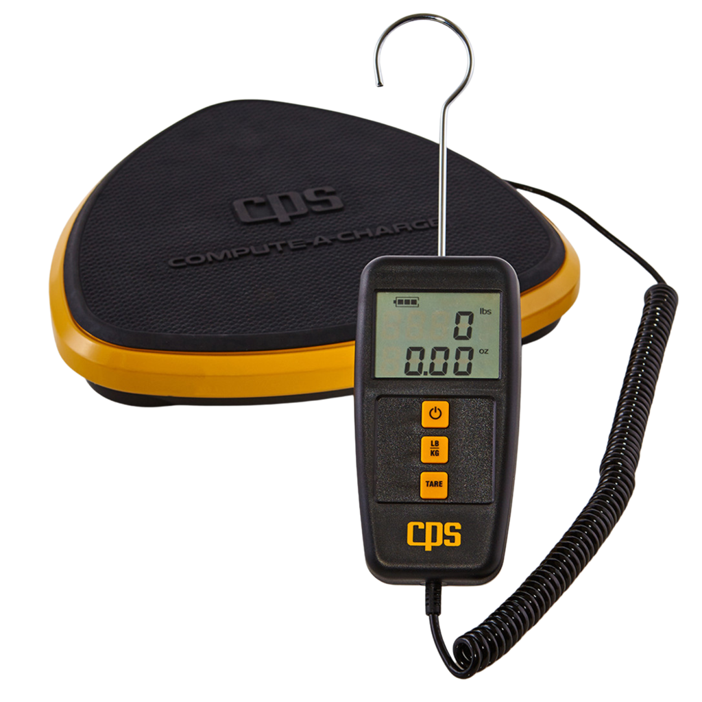 CCD110 COMPUTE-A-CHARGE®  110 LB ELECTRONIC SCALE, 5G HI-RESOLUTION WITH HARD CASE - 8.75 INCH PLATFORM