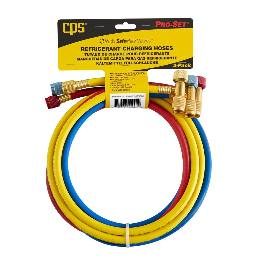 HP5NG (3-PK) 5' R,Y,B, PREMIUM HOSE 