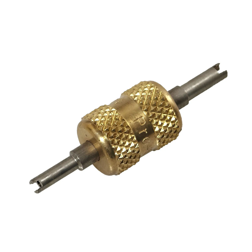 TLVC2 DUAL VALVE CORE TOOL (1/4" SAE VALVES & AUTO R-134A VALVES)
