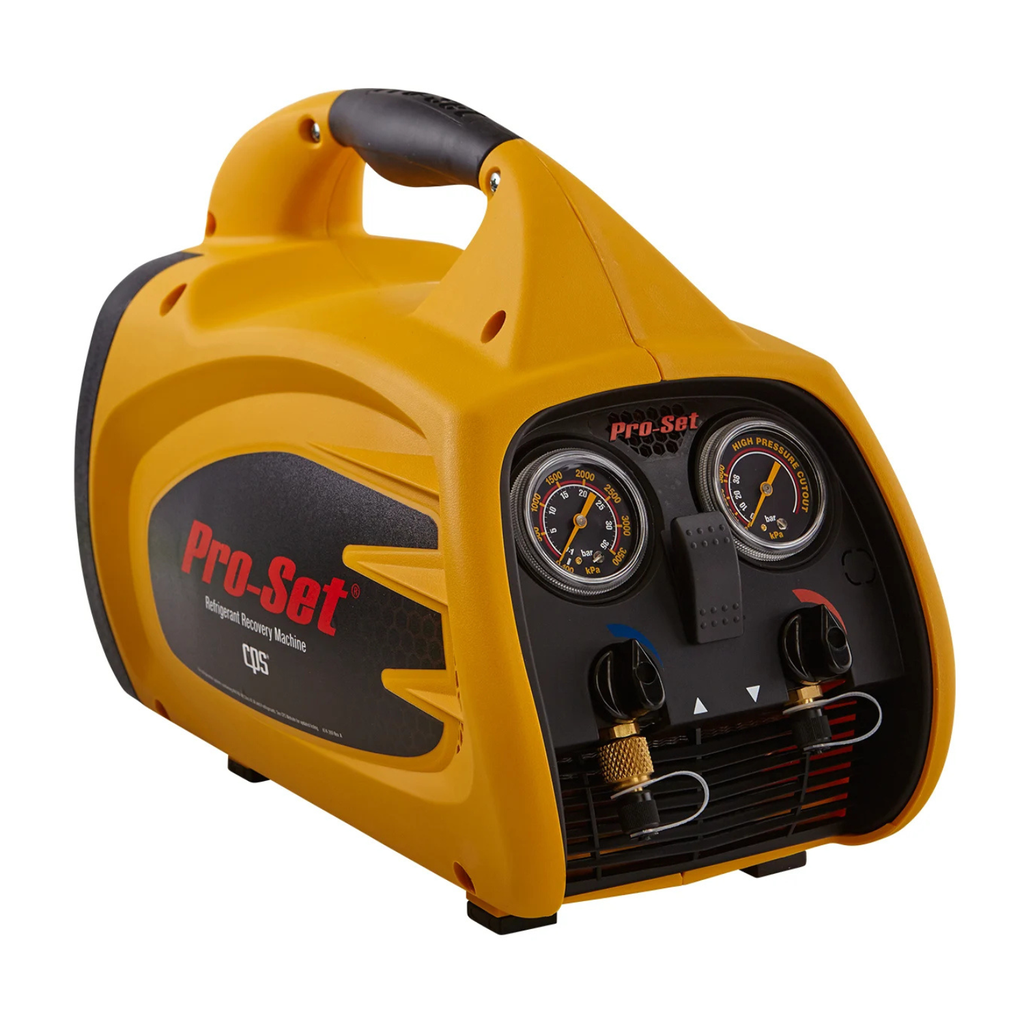 TRS600 PRO-SET® SPARKLESS™ SERIES OIL-LESS TWIN CYLINDER RECOVERY MACHINE 115V/60HZ