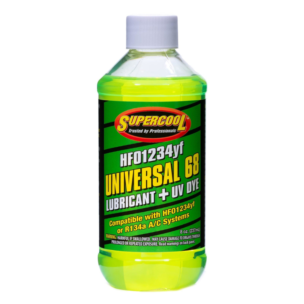 1234YF EV ELECTRIC VEHICLE POE 68 VISCOSITY WITH UV DYE 8OZ