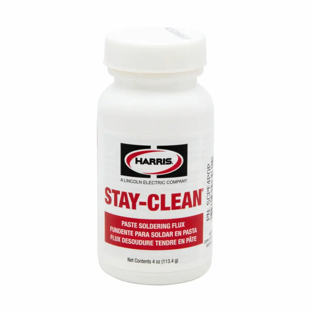 STAY CLEAN PASTE SOLDERING FLUX 24OZ.