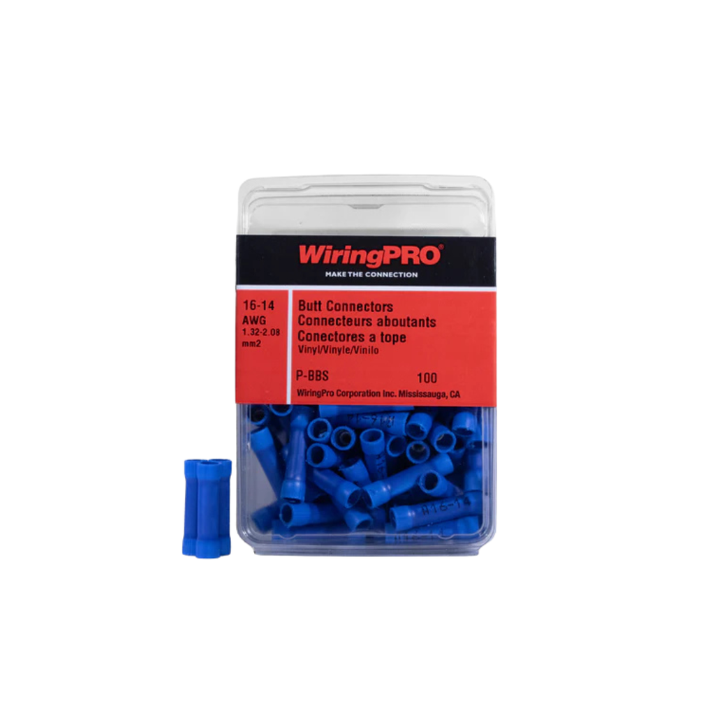 16-14 BUTT CONNECTOR 100/PKG