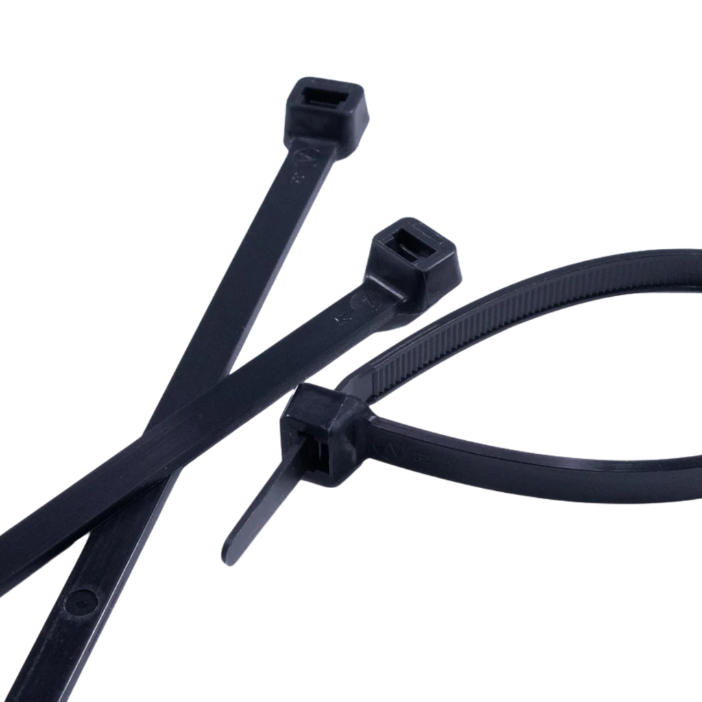 11.2" 50 LB CABLE TIE - BLACK 100/PKG 