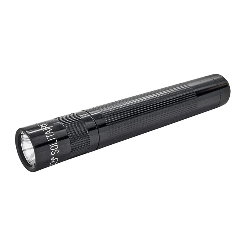 1 CELL AAA MAGLITE® SOLITAIRE® LED FLASHLIGHT BLISTER PACK BLACK