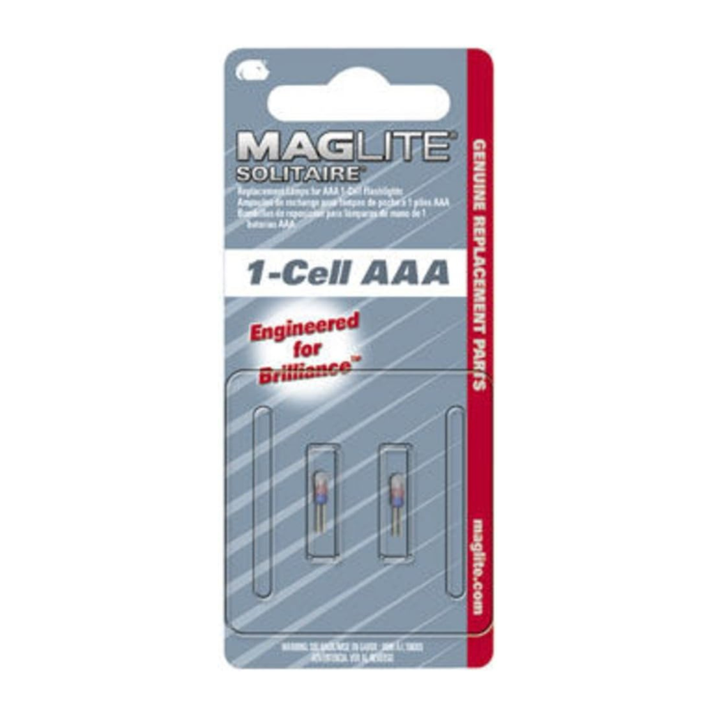 REPLACEMENT LAMP 2/PKG. MAG-LITE® SOLITAIRE 