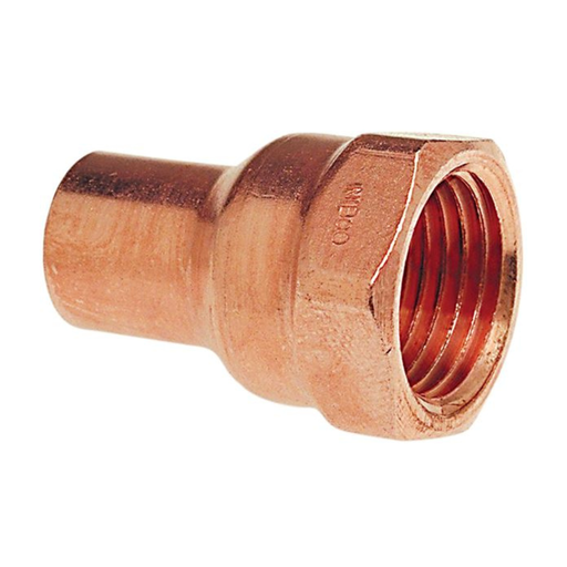 [AF78X34ST] 7/8 x 3/4 O.D.FTG.x F ADAPTER WROT