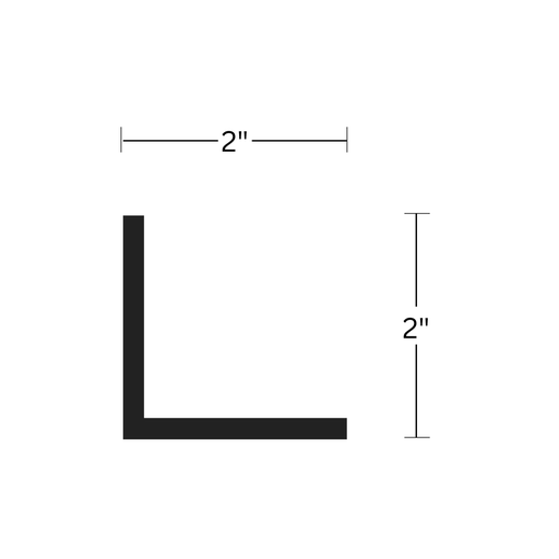 [TRM-IC-2-2-10-OW] TRIM INSIDE CORNER 2" x 2" x 10' OFF-WHITE
