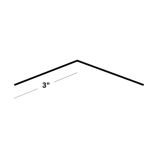 [TRM-IC-3-3-10] TRIM INSIDE CORNER 3" x 3" x 10' WHITE
