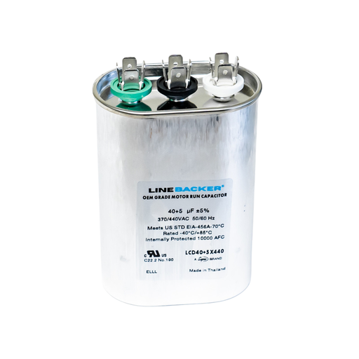 [LCD40+5X440] LCD40+5X440 LB OVAL DUAL RUN CAPACITOR