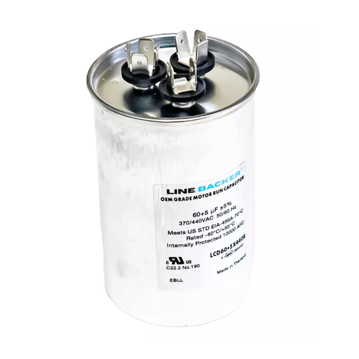 [LCD60+5X440R] LCD60+5X440R LB ROUND DUAL RUN CAPACITOR