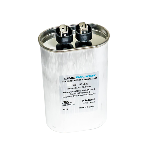 [LCR60X440] LCR60X440 LB OVAL RUN CAPACITOR