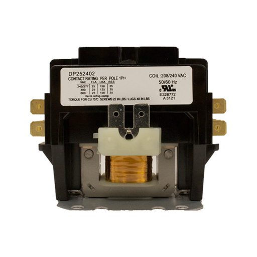 [DP252402] DP252402 CONTACTOR 25A 240V 2 POLE