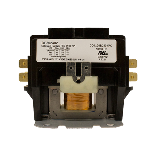 [DP302402] DP302402 CONTACTOR 30A 240V 2 POLE