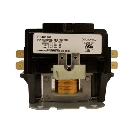 [DP401202] DP401202 CONTACTOR 40A 120V 2 POLE
