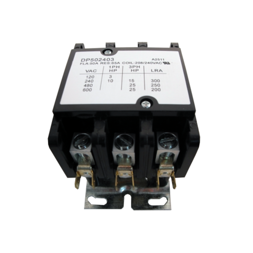 [DP502403] DP502403 CONTACTOR 50A 240V 3 POLE