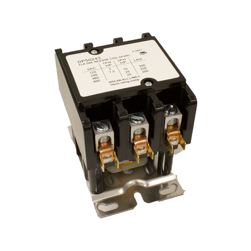 [DP50243] DP50243 CONTACTOR 50A 24V 3 POLE