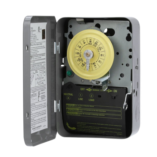 [T101] T101 - 24H MECHANICAL TIME SWITCH 120VAC 60Hz SPST