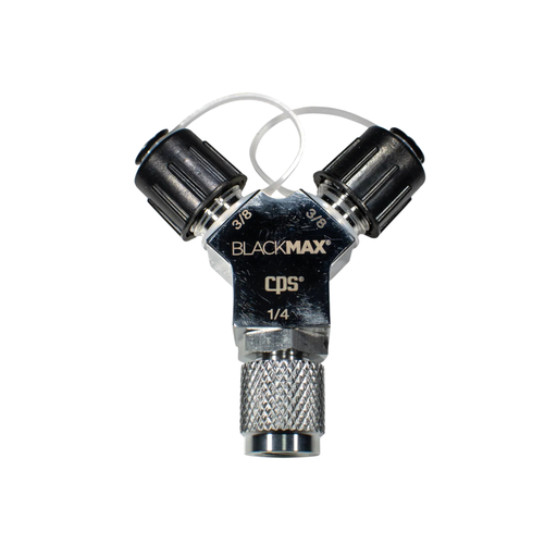 [BTLFV14] BTLFV14 BTLFV14 FAST-VAC Y FITTING, ¼” F & 2 X 3/8” M