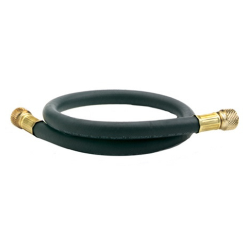 [HV5E] HV5E 5' BLACK VACUUM HOSE 3/8" FITTINGS W/BV 