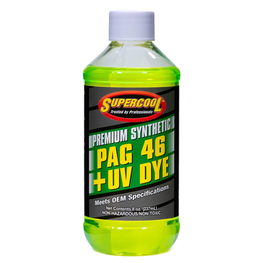 [P46-8D] PAG OIL 46 VISCOSITY WITH U/V DYE 8OZ