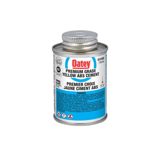 [31500] OATEY® PREMIUM YELLOW ABS CEMENT 118ML