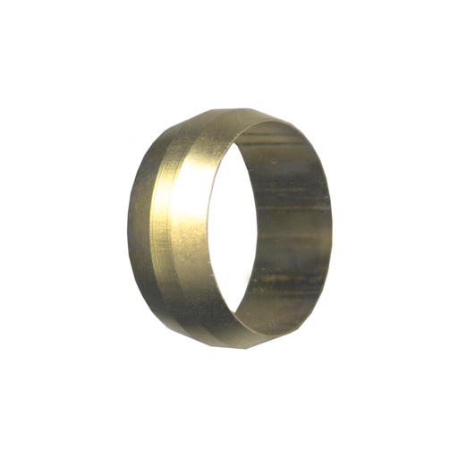 [60-4] BRASS COMPRESSION SLEEVE 1/4